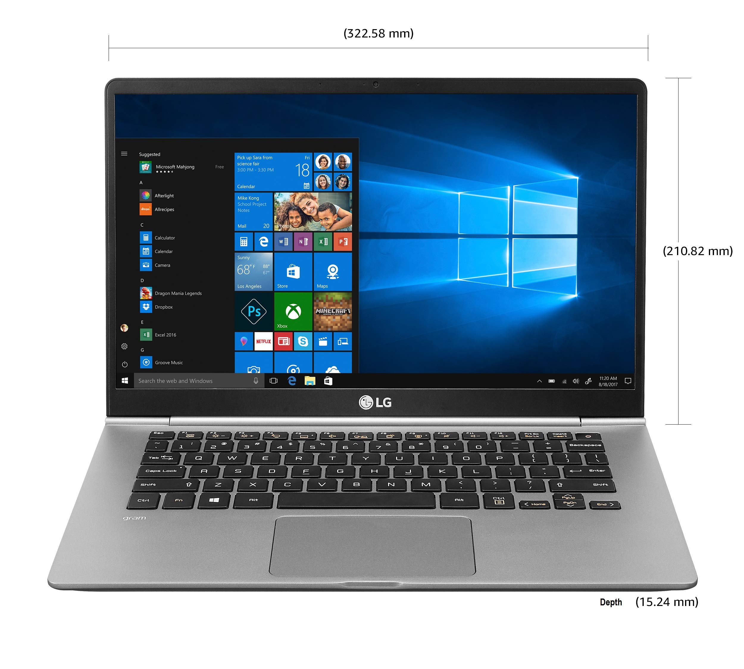 LG-GRAM 13Z980-GR56J 13.3インチoffice 2019付